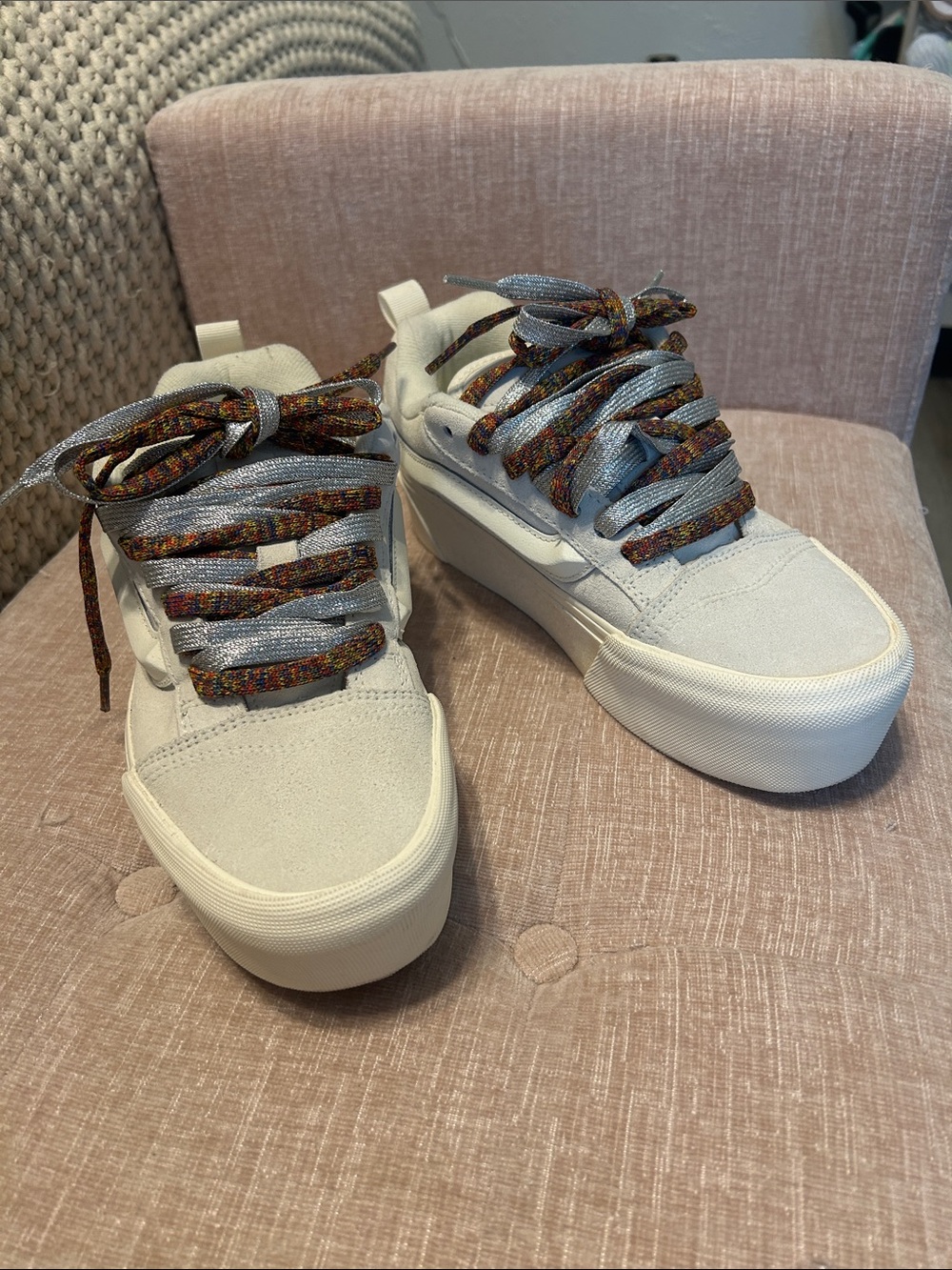 Vans Knu School platform shoes